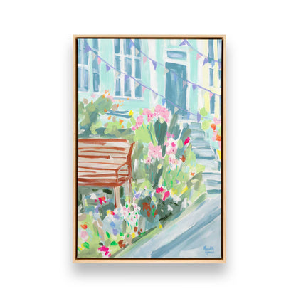 [Color:American Maple], Picture of art in a American Maple frame