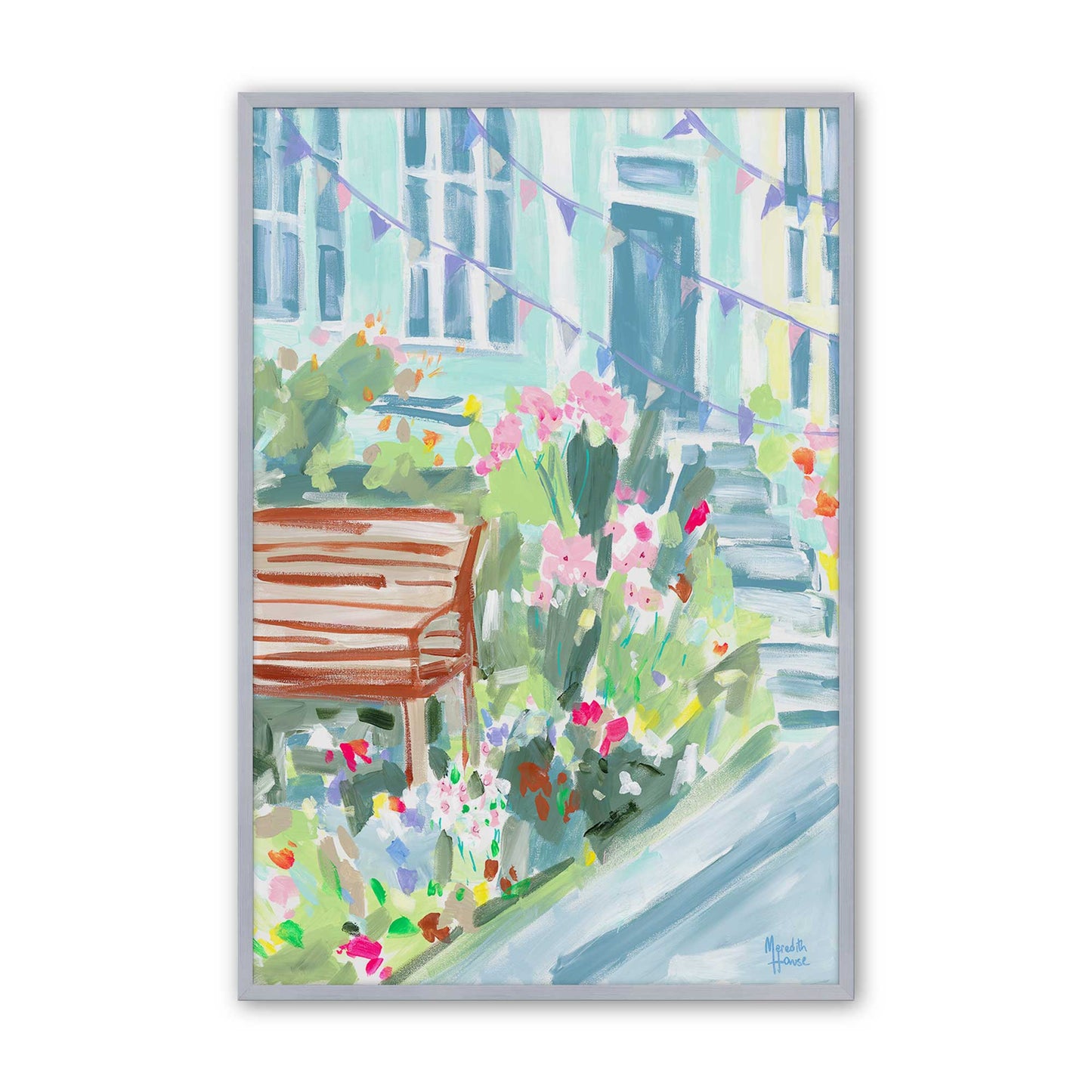 [Color:Polished Chrome], Picture of art in a Polished Chrome frame