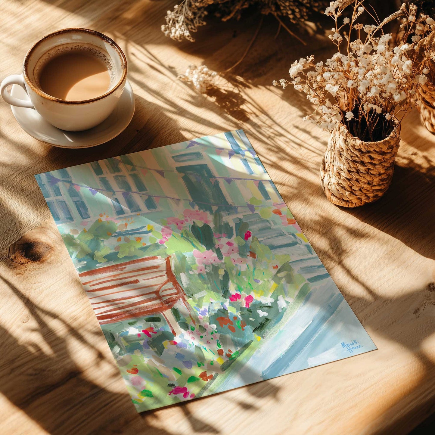 [Color:Rolled Print], Picture of close up of art