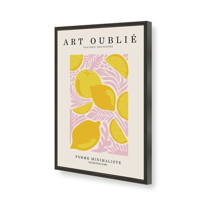 [Color:Satin Black], Picture of art in a Satin Black frame of the corner