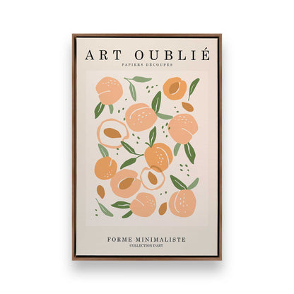 [Color:Walnut], Picture of art in a Walnut frame