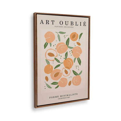 [Color:Walnut], Picture of the corner of the art