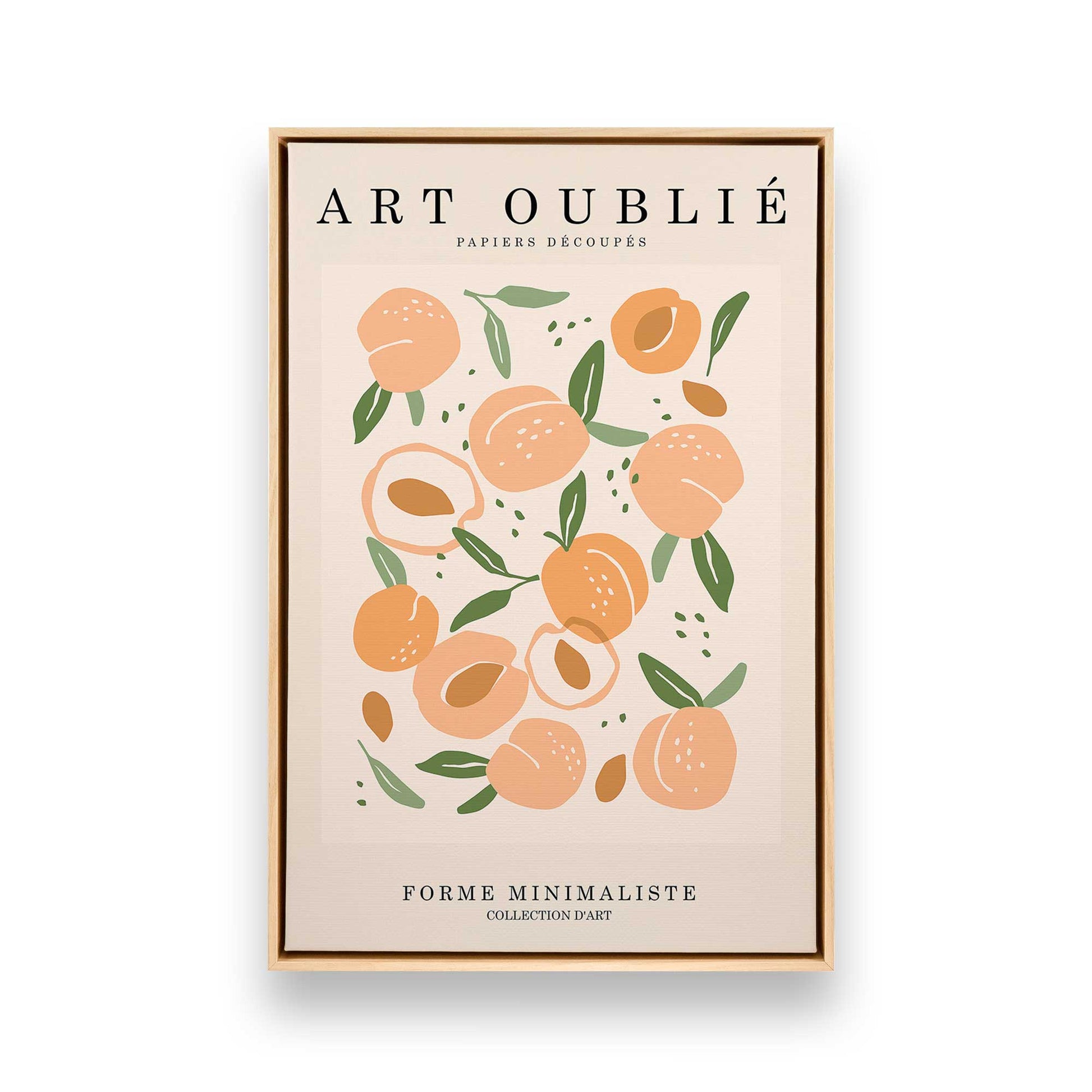 [Color:American Maple], Picture of art in a American Maple frame