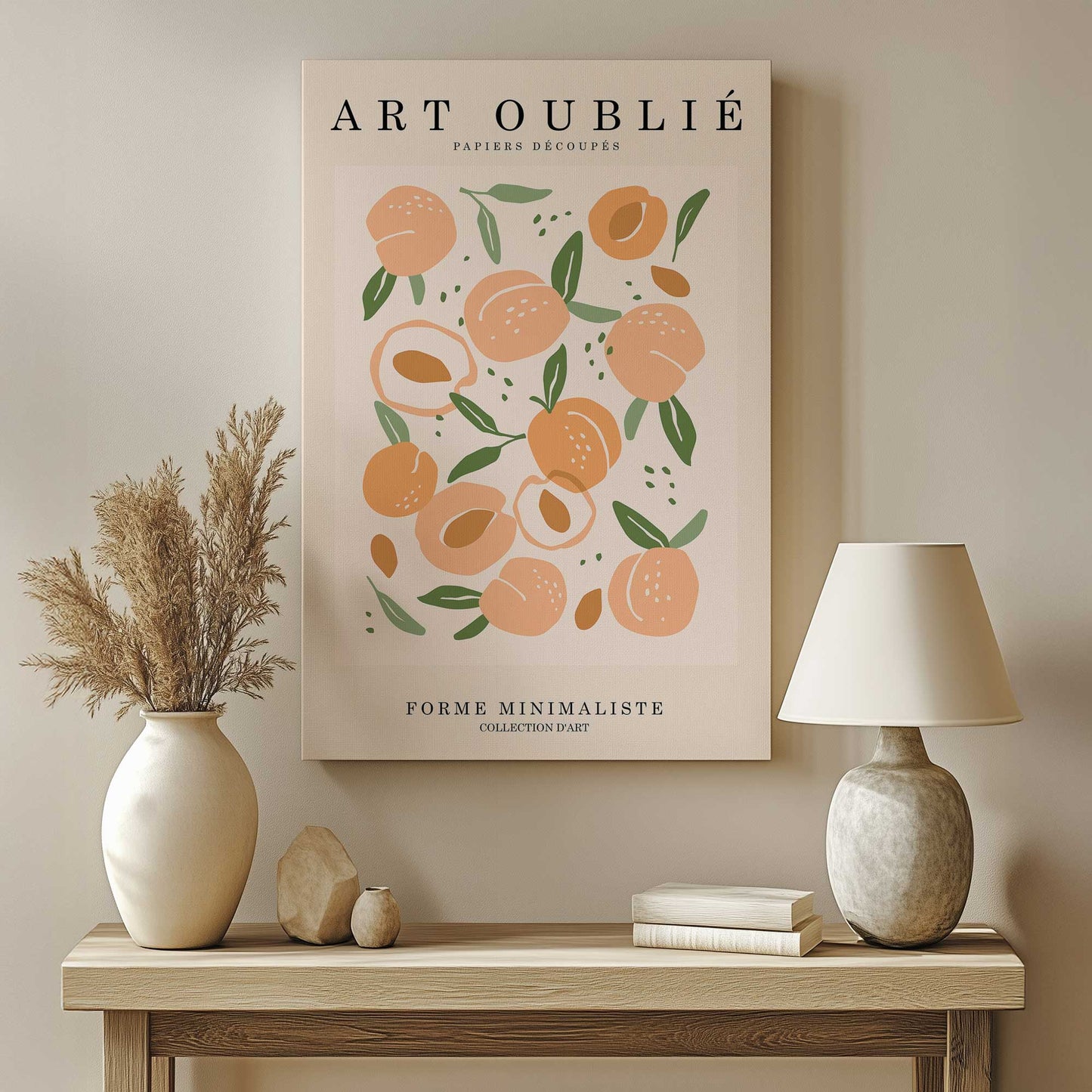 Picture of art in a room