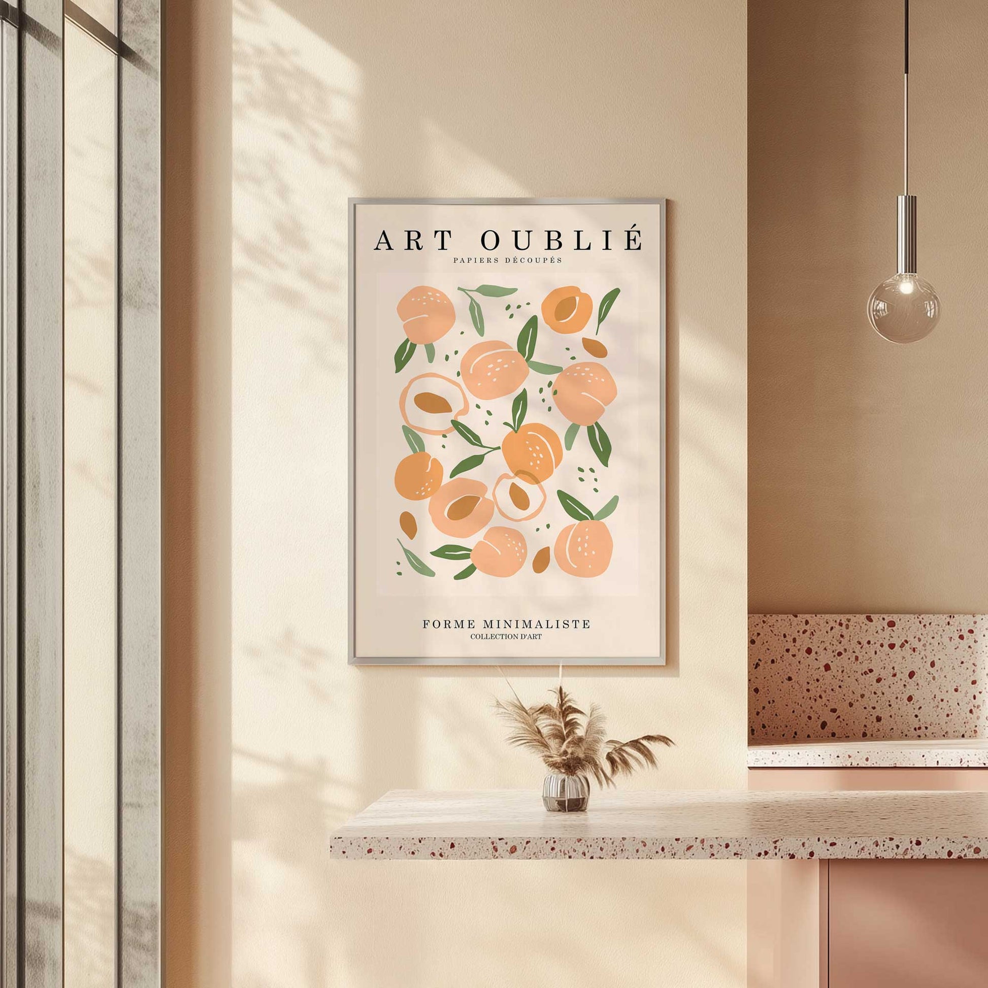 Picture of art in a room