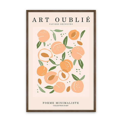 [Color:Walnut], Picture of art in a Walnut frame