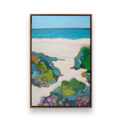 [Color:Walnut], Picture of art in a Walnut frame