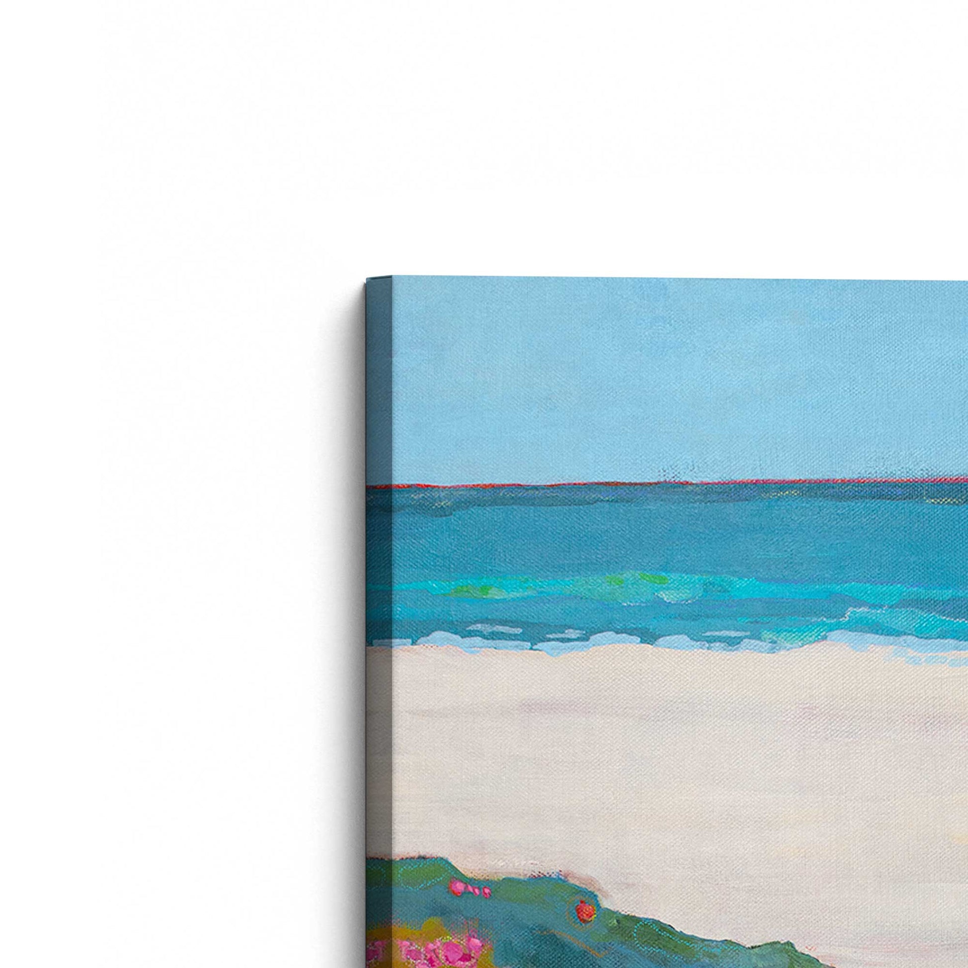[Color:Stretched Canvas], Picture of the corner of the art