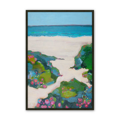 [Color:Satin Black], Picture of art in a Satin Black frame