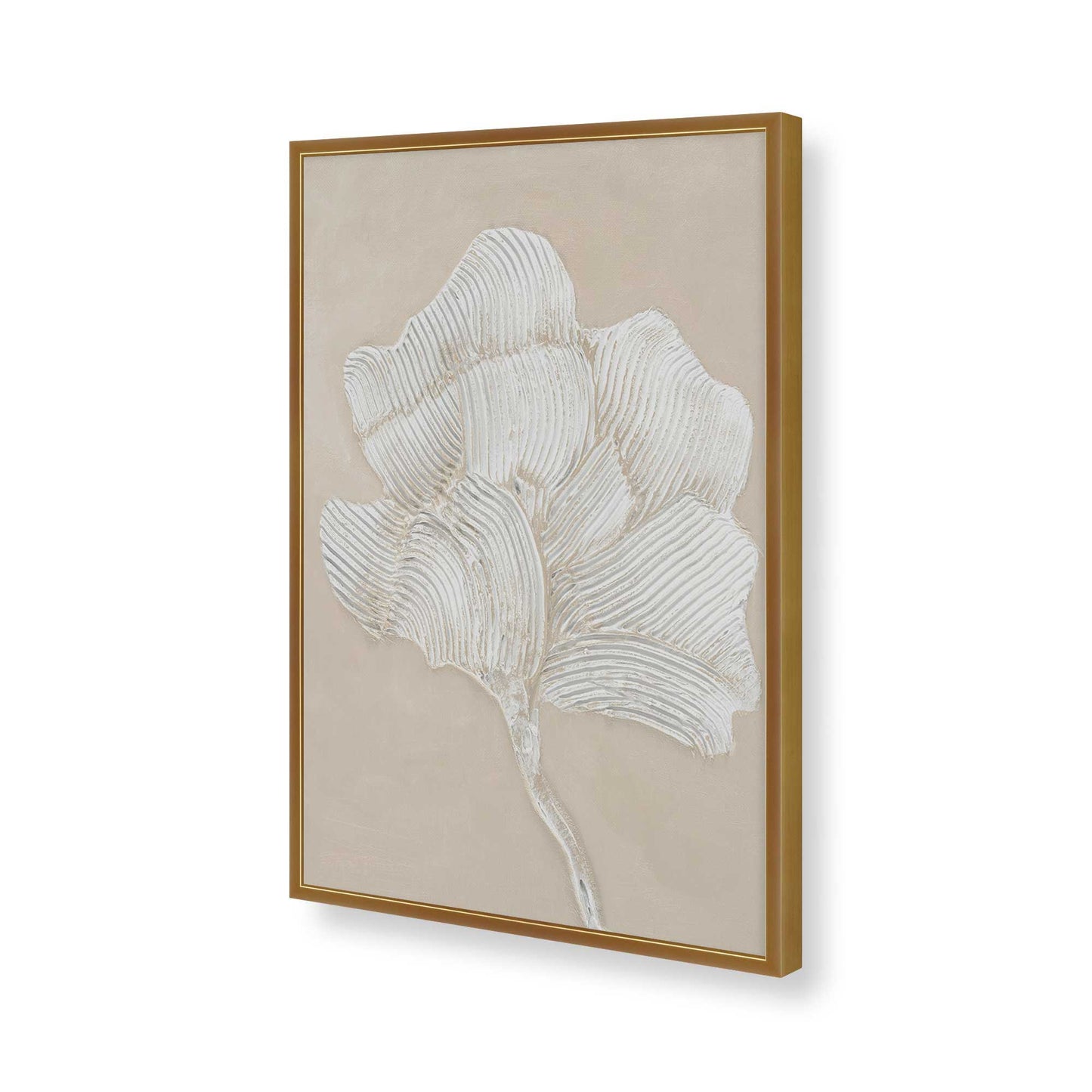 [Color:Polished Gold], Picture of art in a Polished Gold frame of the corner