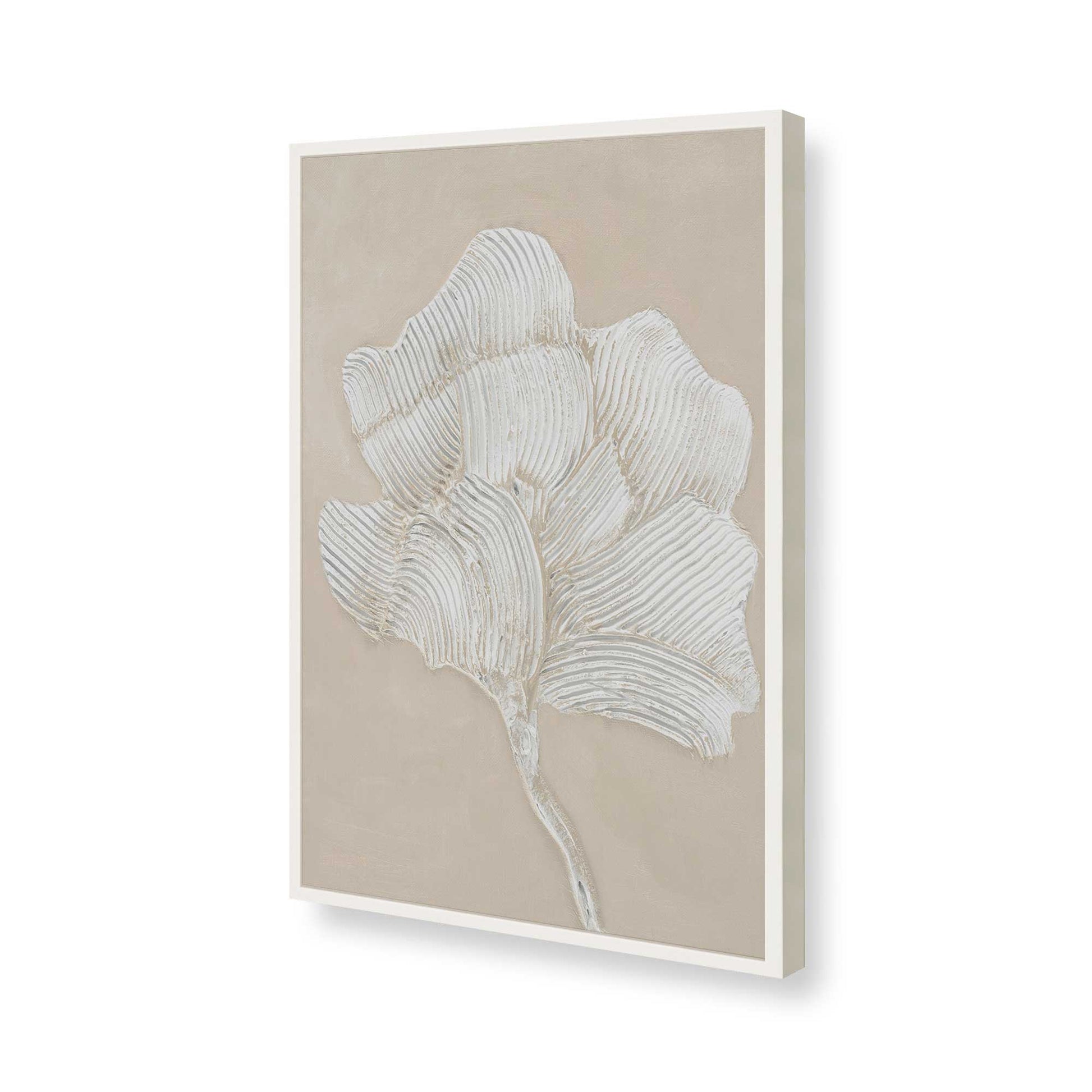 [Color:Opaque White], Picture of art in a Opaque White frame of the corner