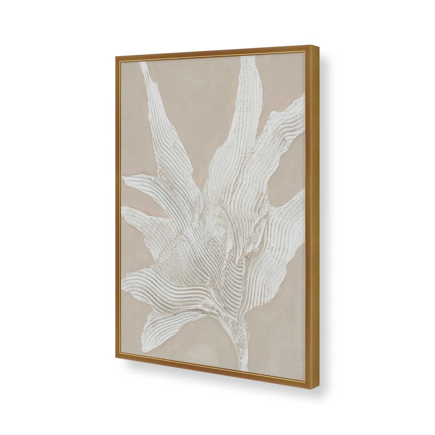 [Color:Polished Gold], Picture of art in a Polished Gold frame of the corner