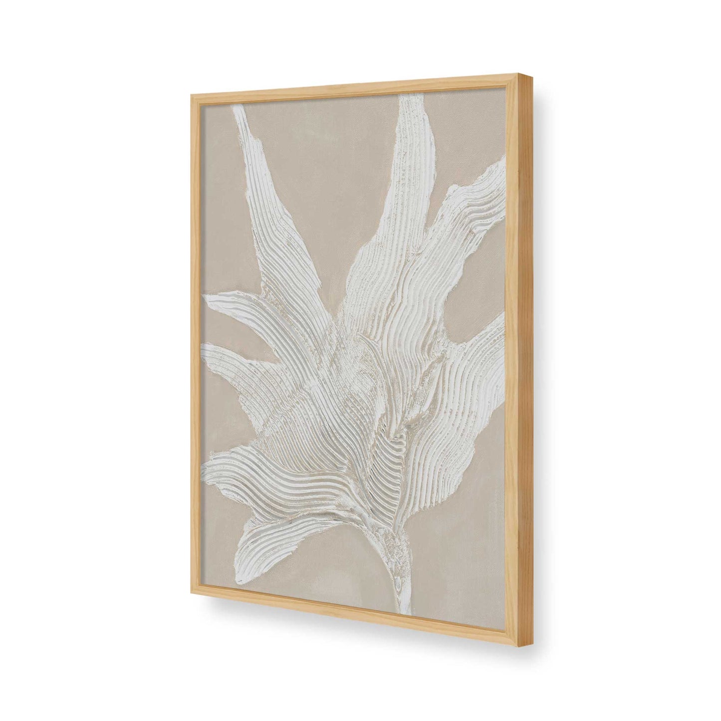 [Color:American Maple], Picture of art in a American Maple frame of the corner
