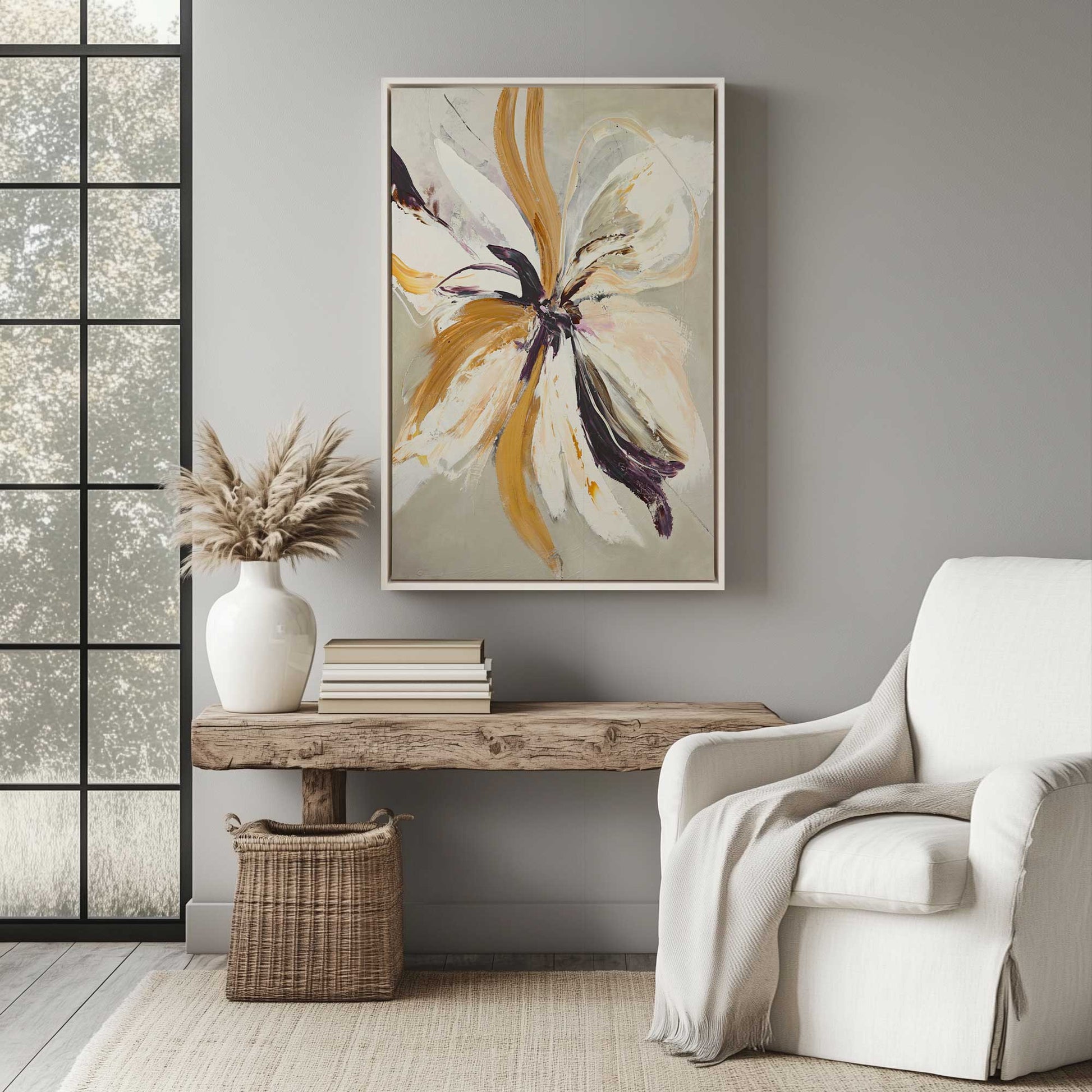 Picture of art in a room