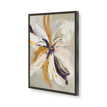 [Color:Satin Black], Picture of art in a Satin Black frame of the corner