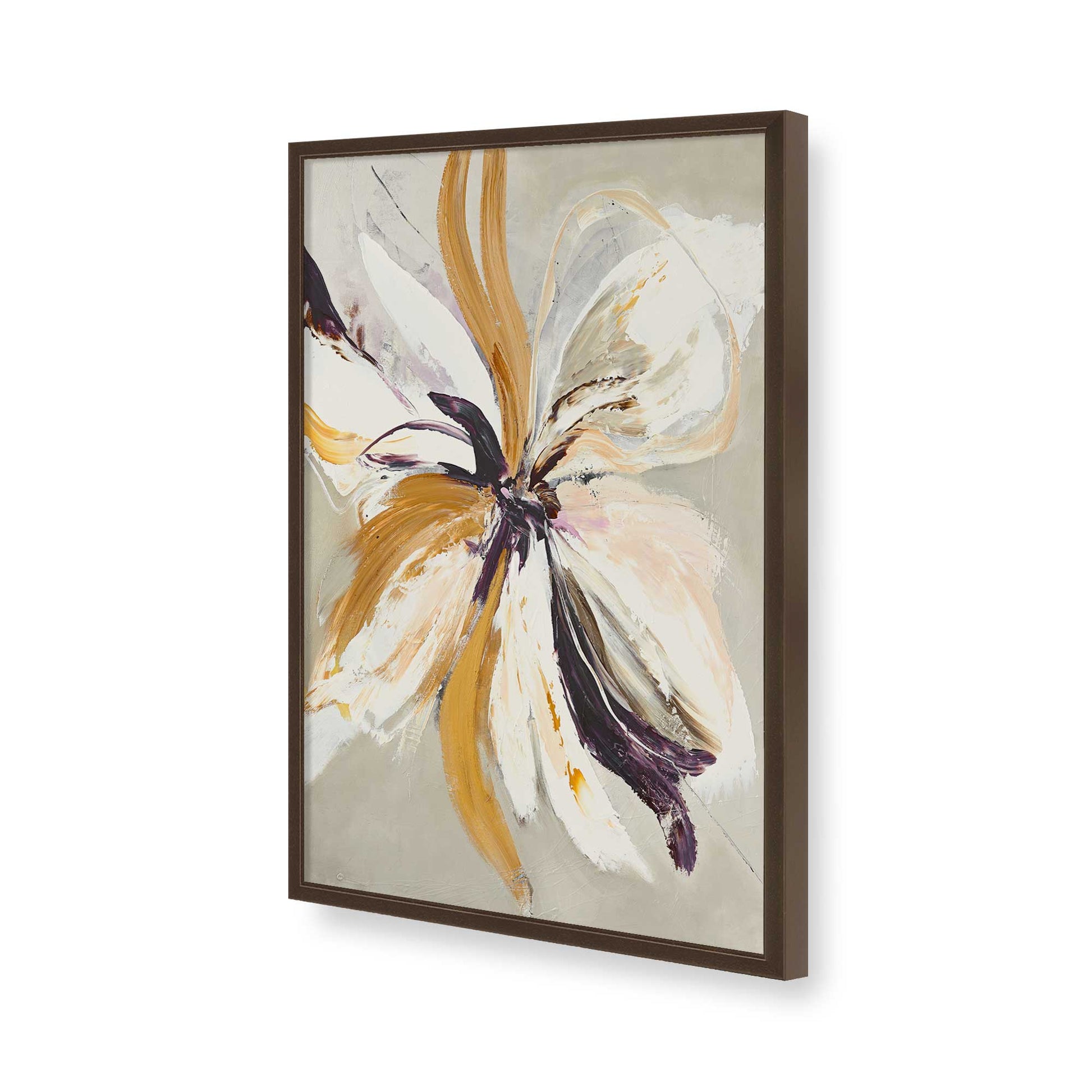 [Color:Belvinder Brown], Picture of art in a Belvinder Brown frame of the corner
