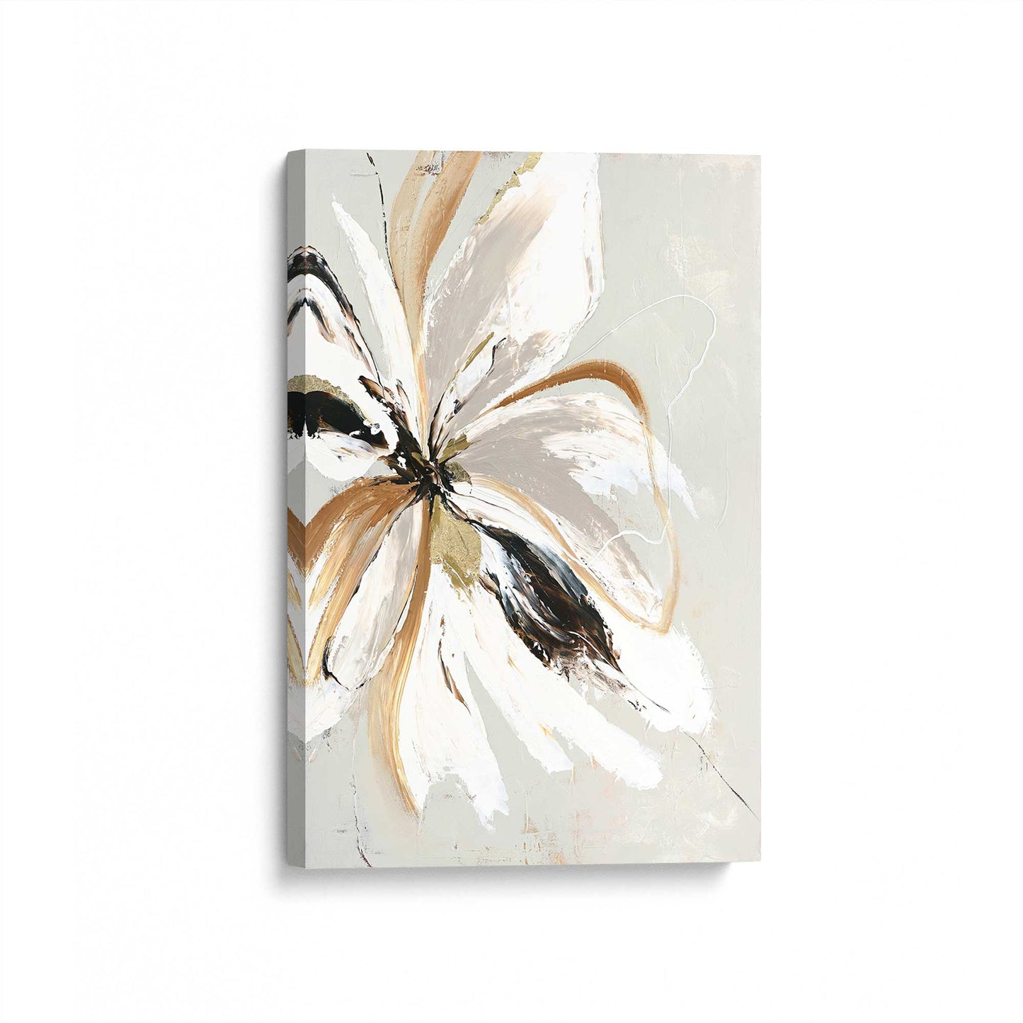 [Color:Stretched Canvas], Picture of art at an angle