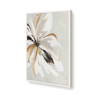 [Color:Opaque White], Picture of art in a Opaque White frame of the corner