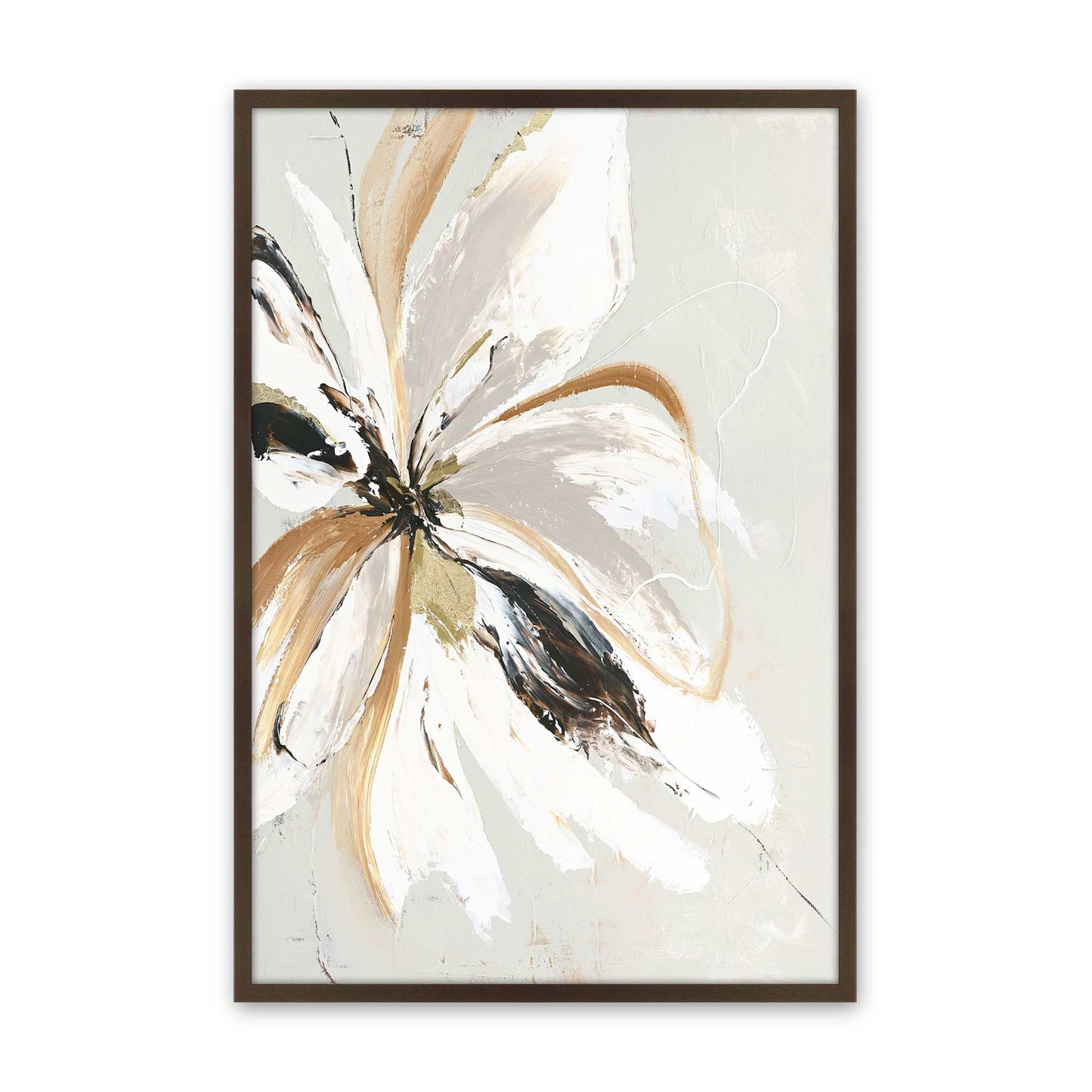 [Color:Belvinder Brown], Picture of art in a Belvinder Brown frame