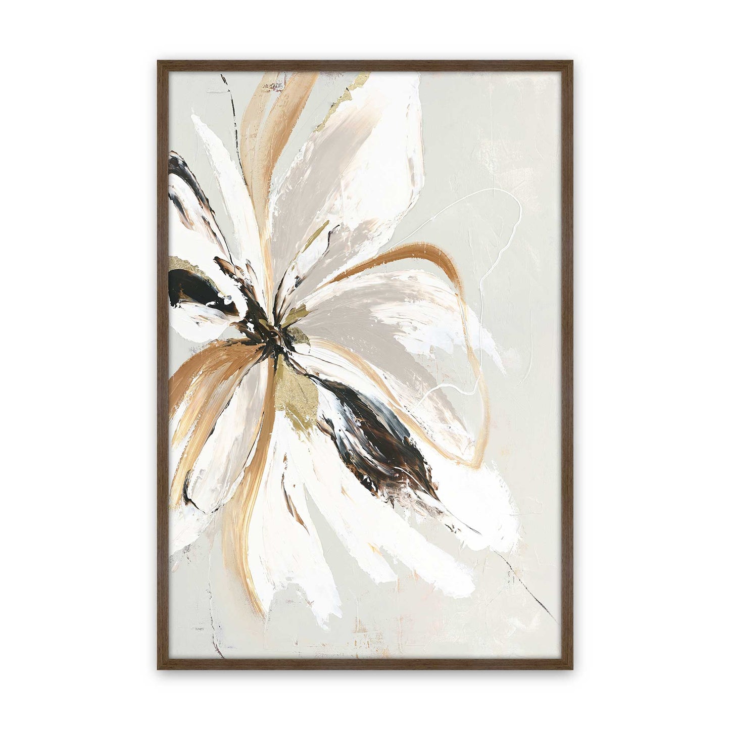 [Color:Walnut], Picture of art in a Walnut frame