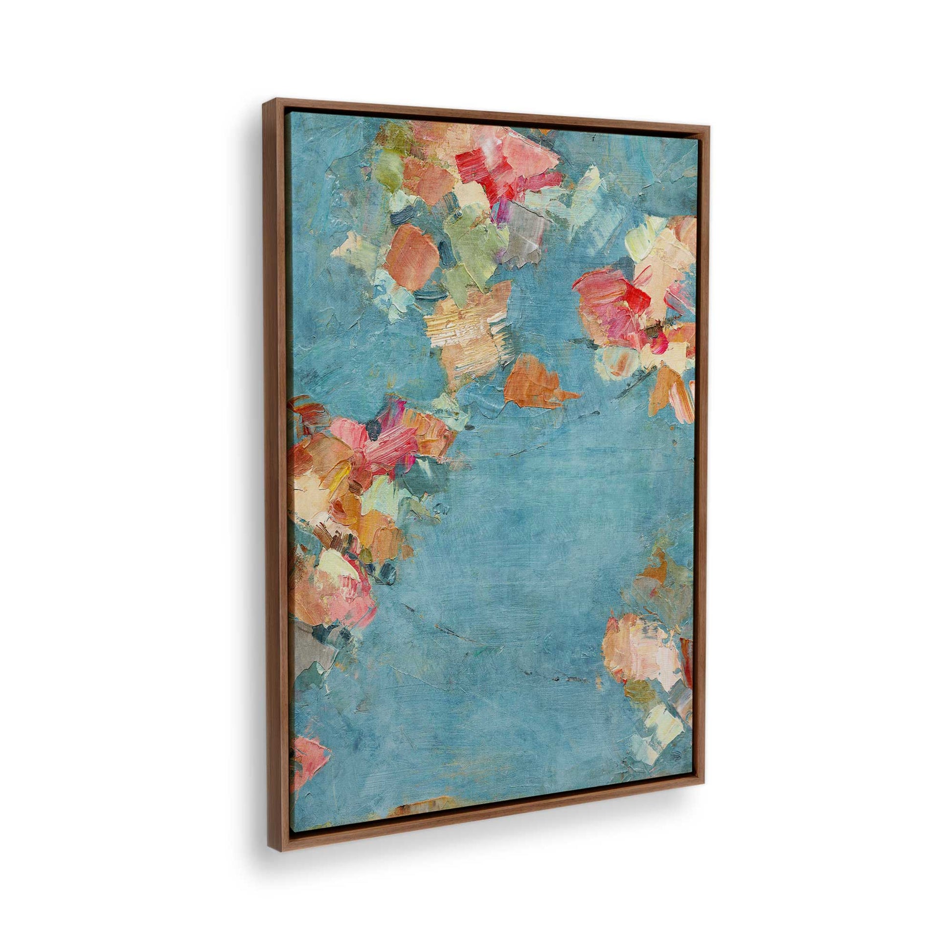 [Color:Walnut], Picture of the corner of the art