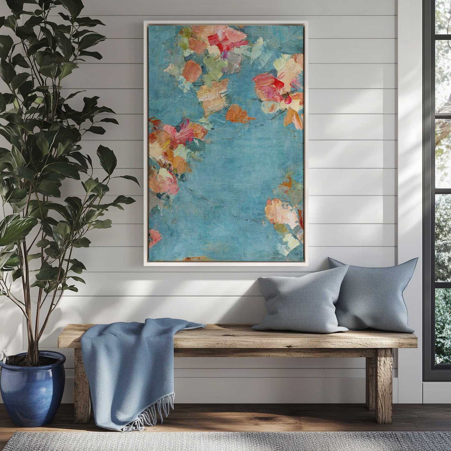Picture of art in a room