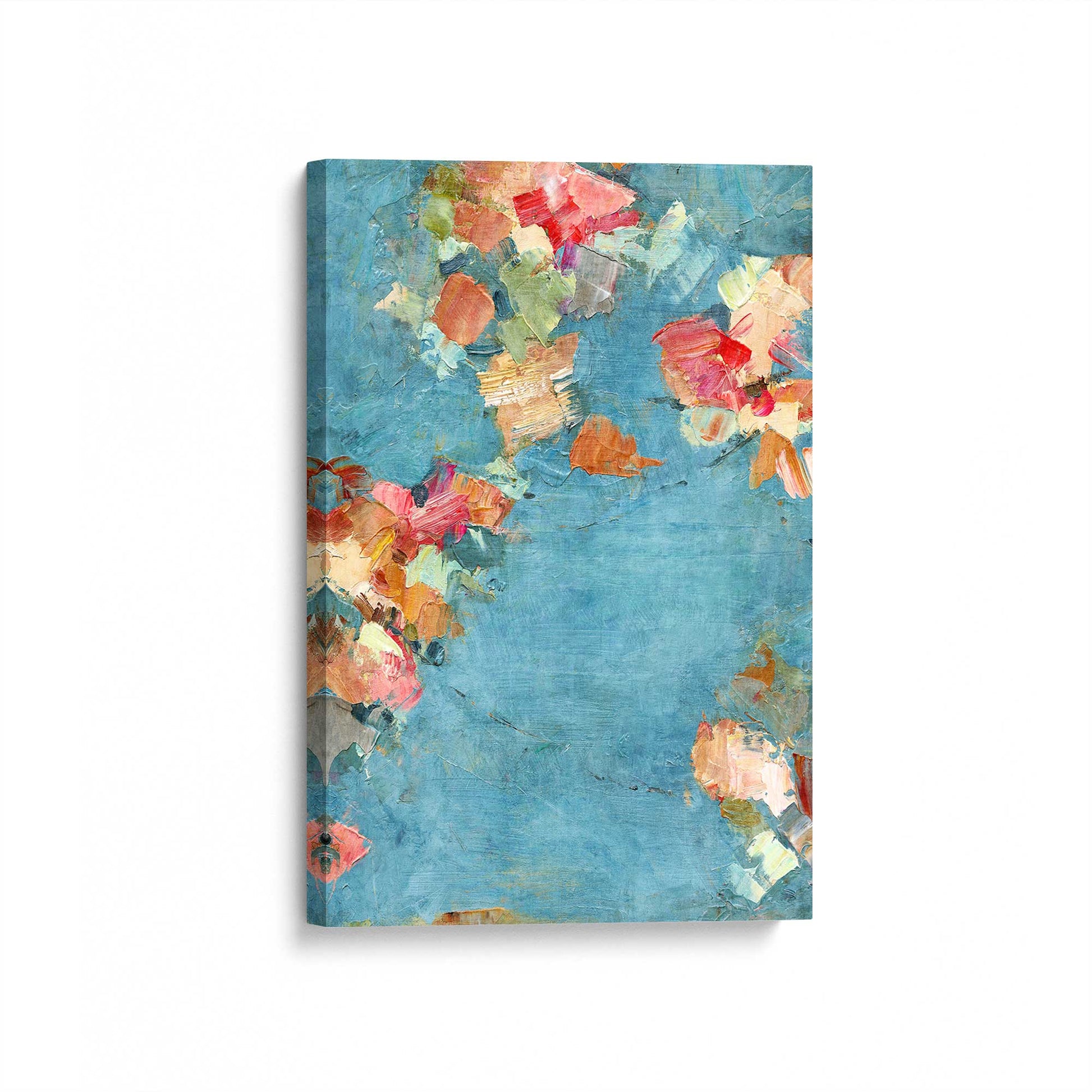 [Color:Stretched Canvas], Picture of art at an angle