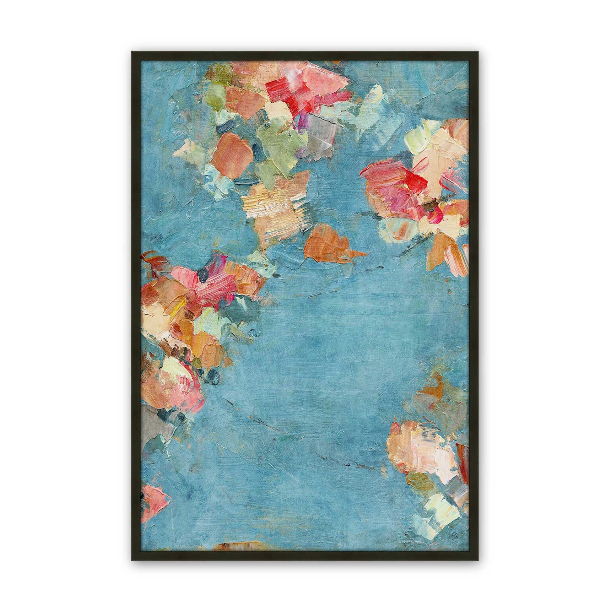 [Color:Satin Black], Picture of art in a Satin Black frame