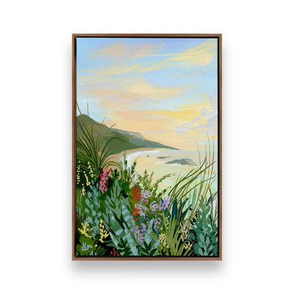 [Color:Walnut], Picture of art in a Walnut frame