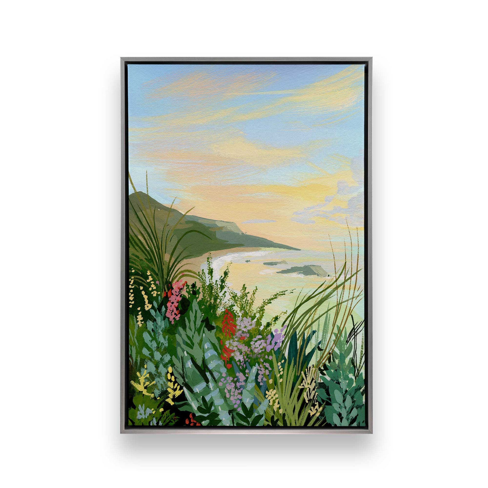 [Color:Polished Chrome], Picture of art in a Polished Chrome frame