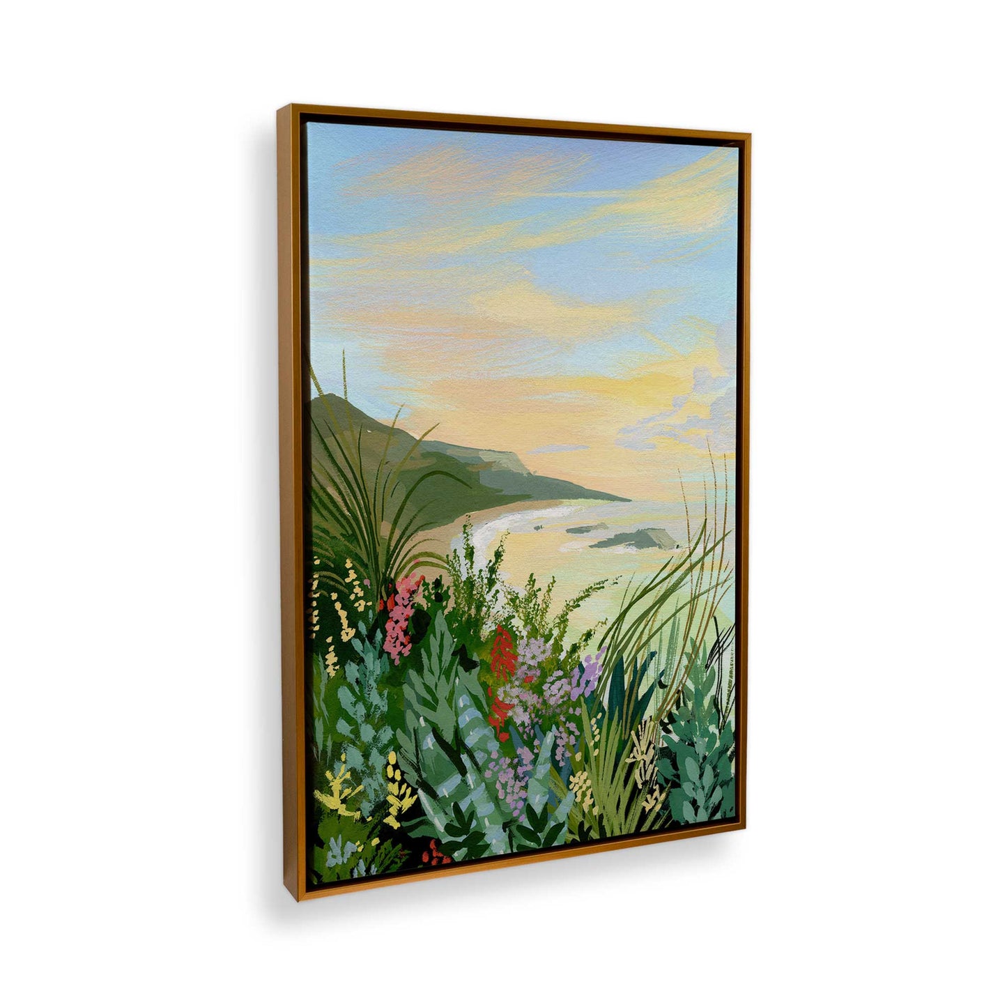 [Color:Polished Gold], Picture of the corner of the art