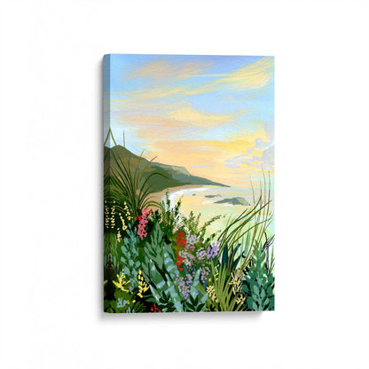 [Color:Stretched Canvas], Picture of art at an angle