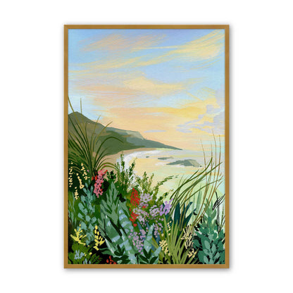 [Color:Polished Gold], Picture of art in a Polished Gold frame