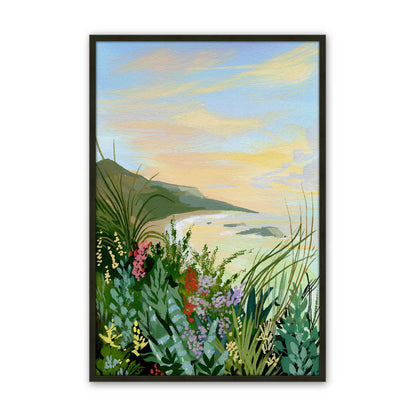 [Color:Satin Black], Picture of art in a Satin Black frame