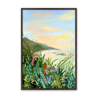 [Color:Belvinder Brown], Picture of art in a Belvinder Brown frame