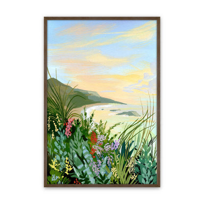 [Color:Walnut], Picture of art in a Walnut frame