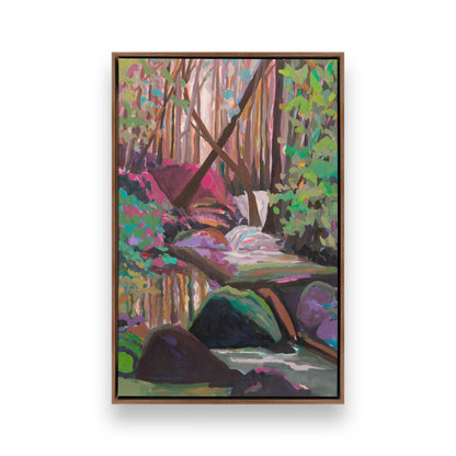[Color:Walnut], Picture of art in a Walnut frame