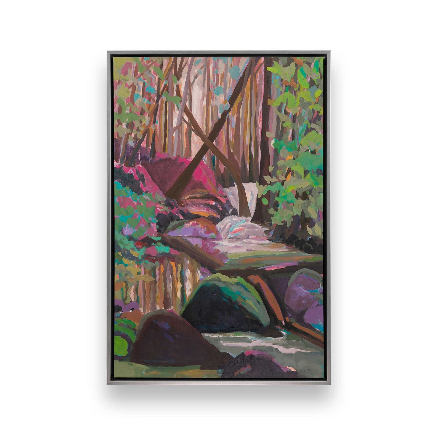 [Color:Polished Chrome], Picture of art in a Polished Chrome frame