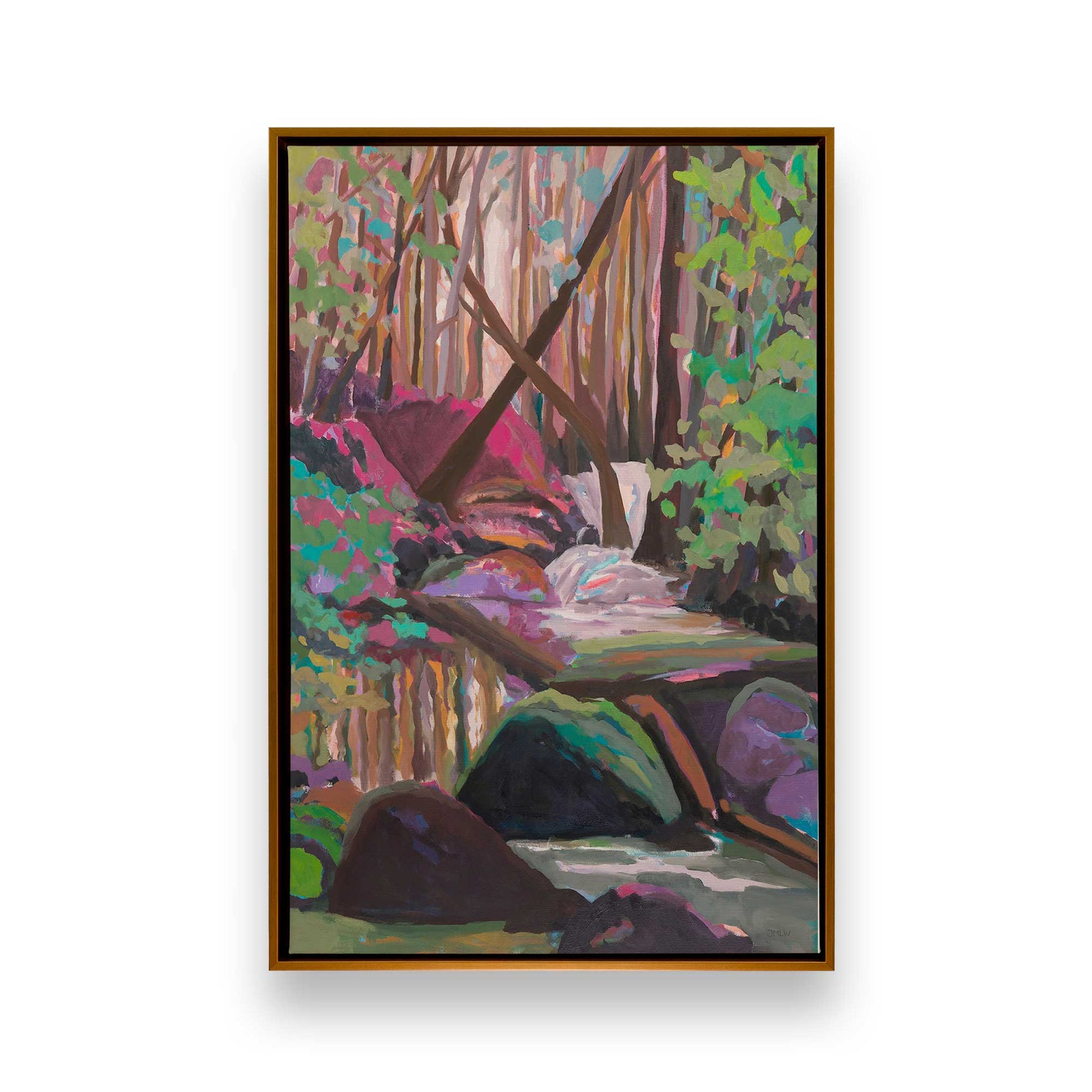 [Color:Polished Gold], Picture of art in a Polished Gold frame