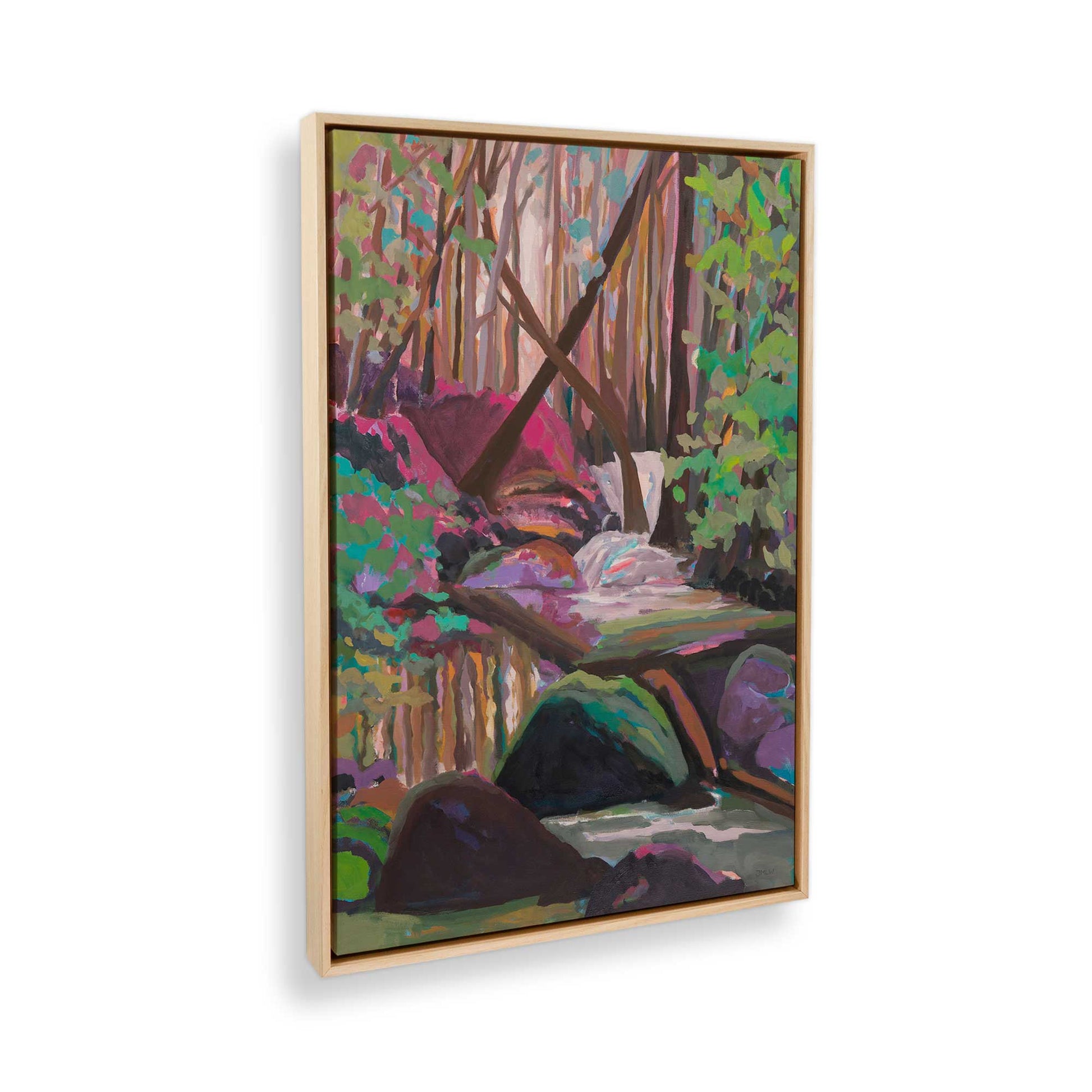 [Color:American Maple], Picture of the corner of the art