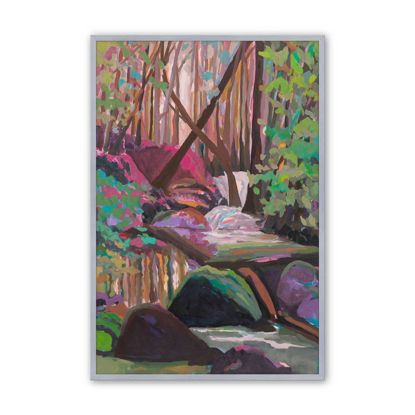 [Color:Polished Chrome], Picture of art in a Polished Chrome frame