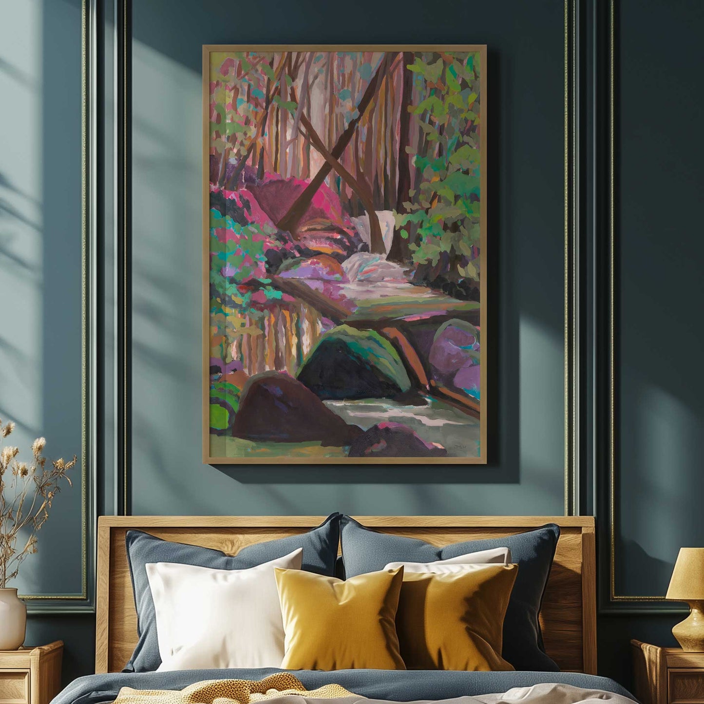 Picture of art in a room