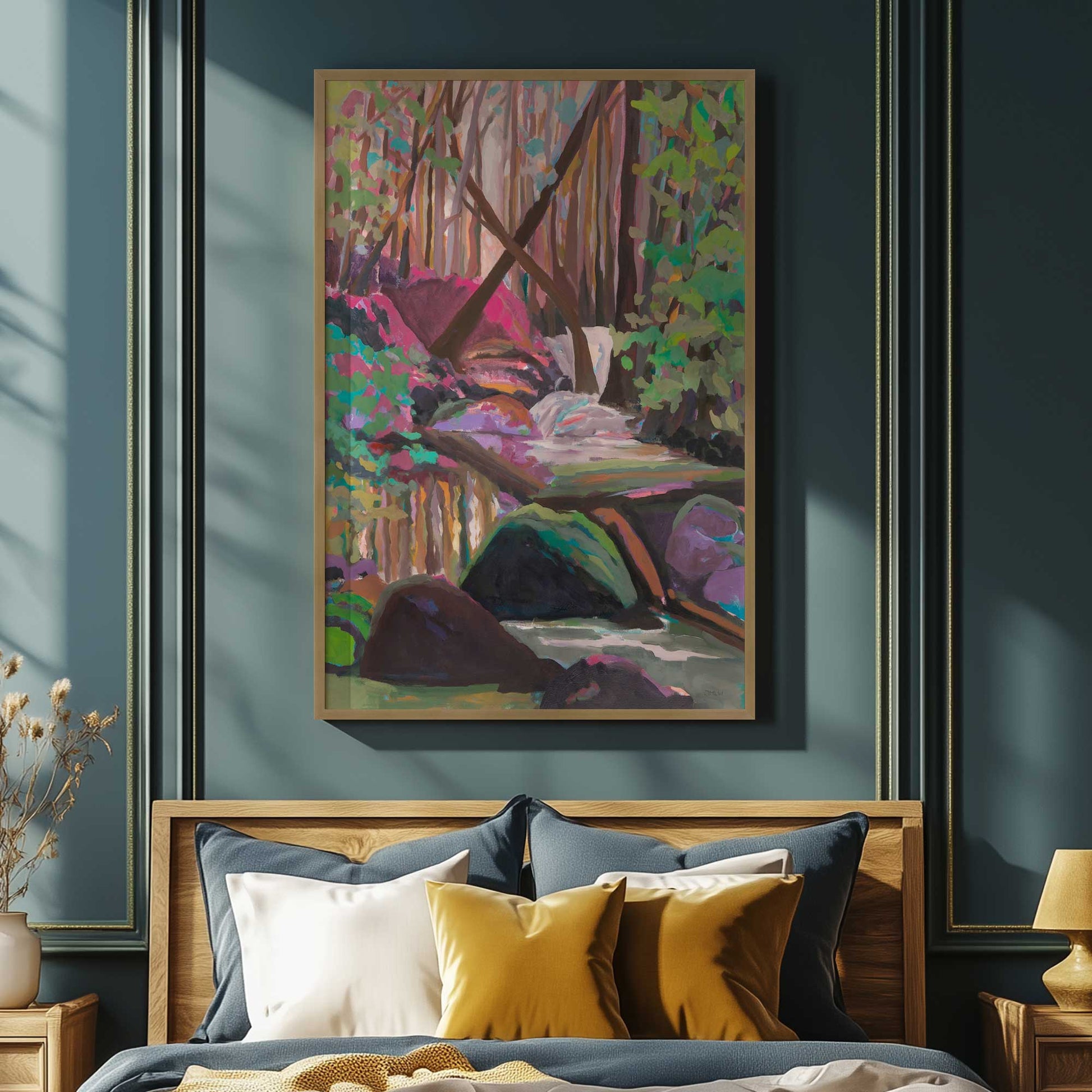 Picture of art in a room