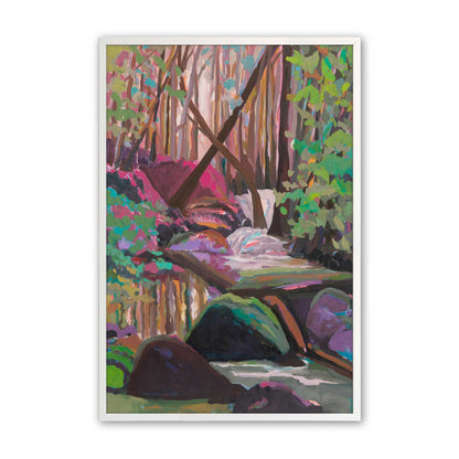 [Color:Opaque White], Picture of art in a Opaque White frame
