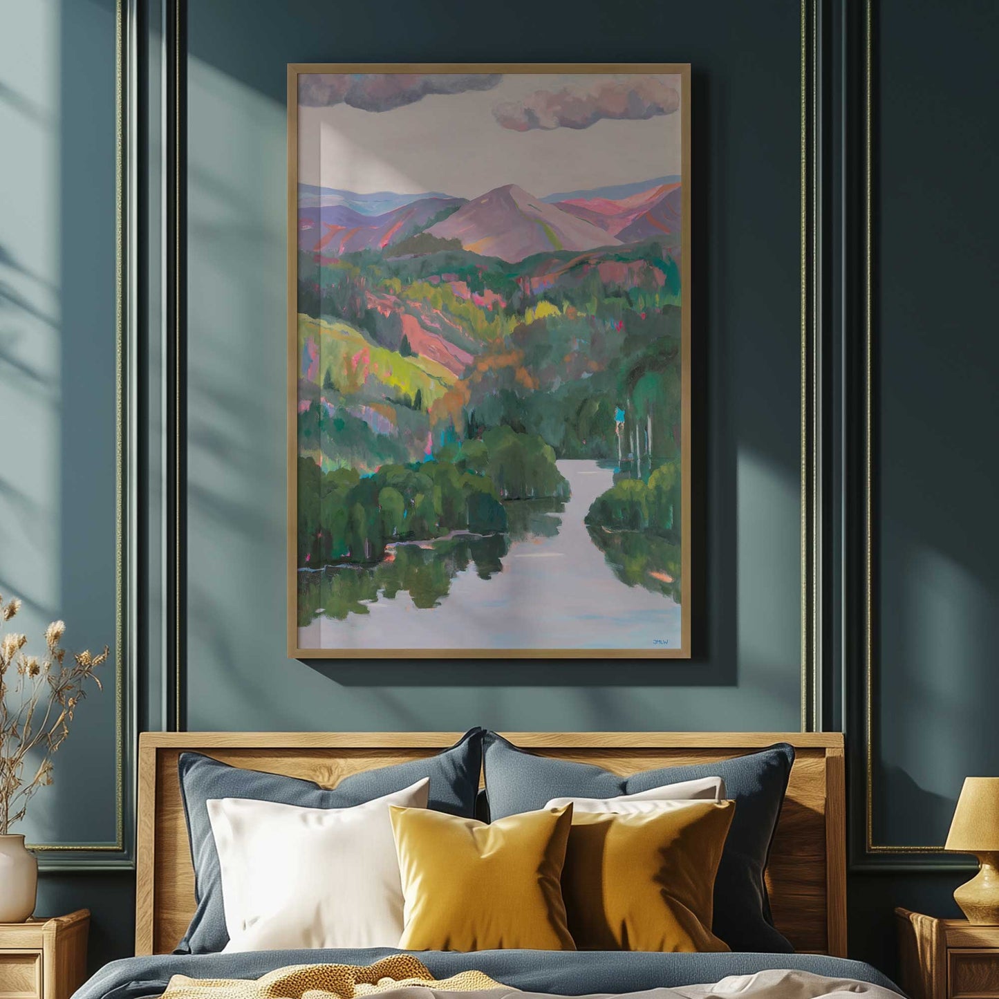 Picture of art in a room