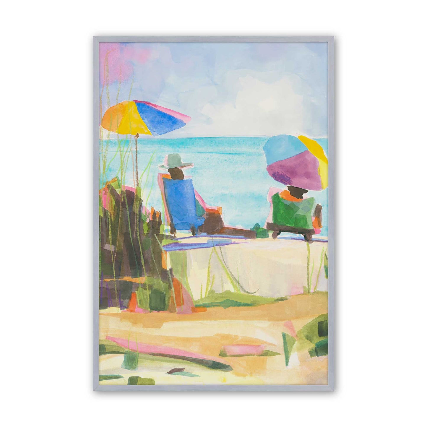 [Color:Polished Chrome], Picture of art in a Polished Chrome frame