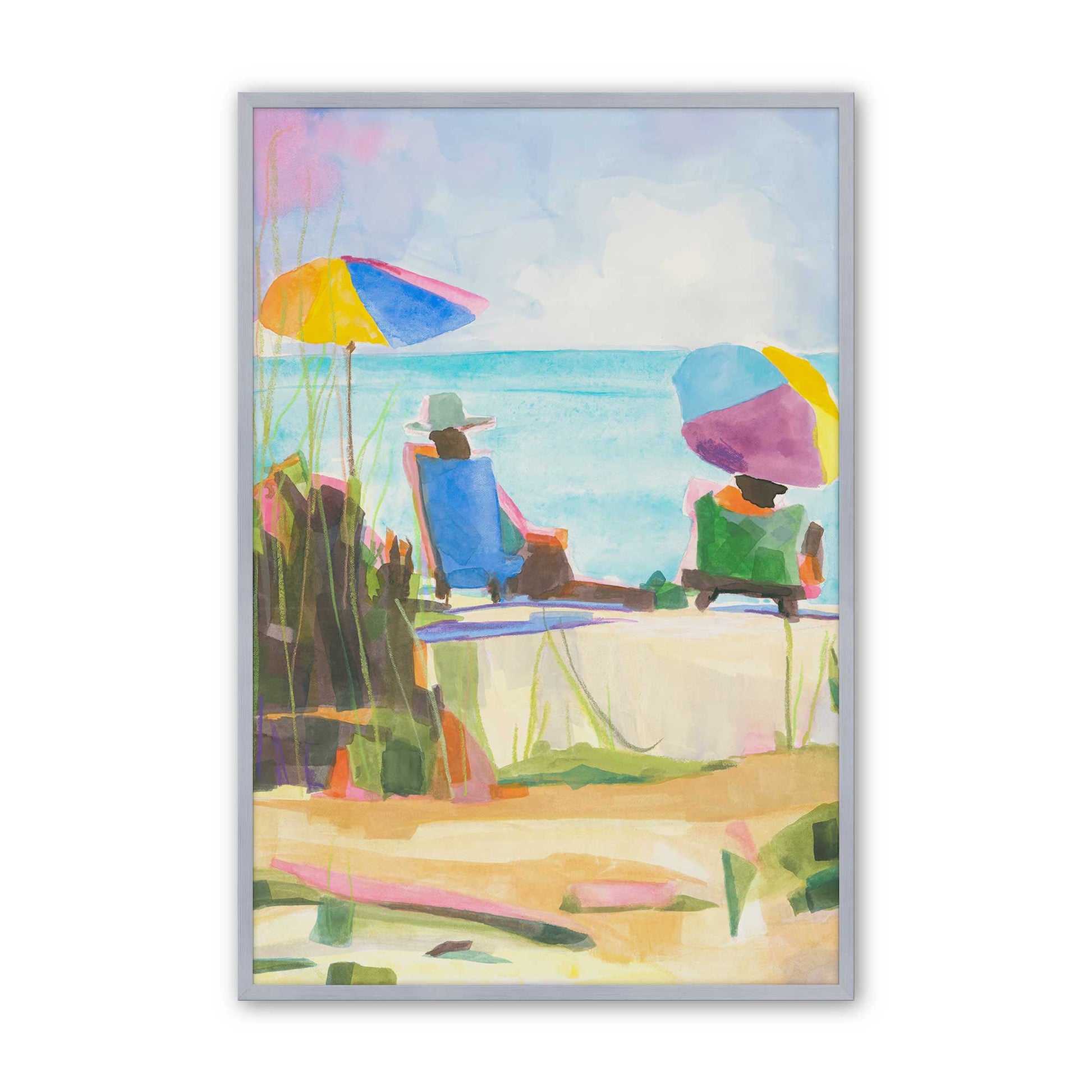 [Color:Polished Chrome], Picture of art in a Polished Chrome frame