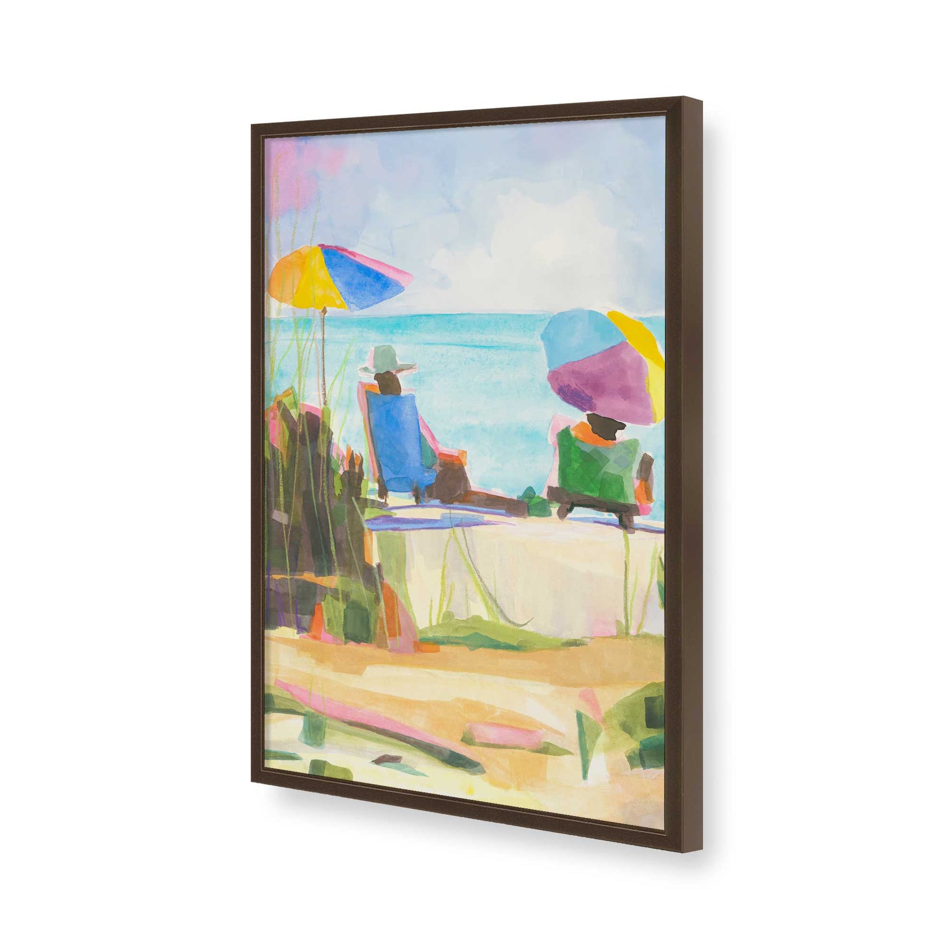 [Color:Belvinder Brown], Picture of art in a Belvinder Brown frame of the corner