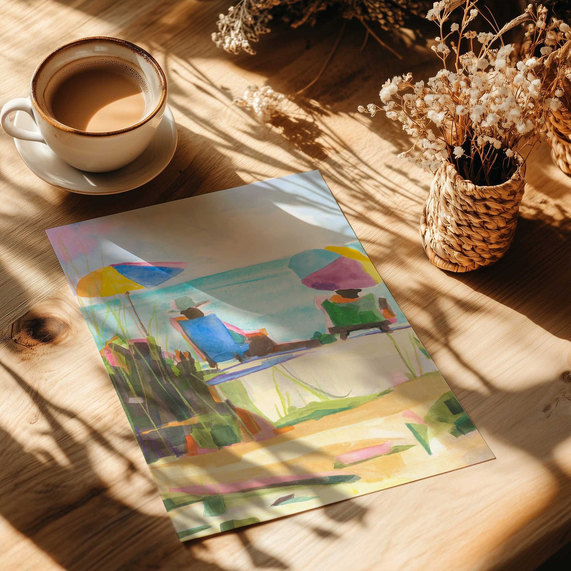 [Color:Rolled Print], Picture of close up of art