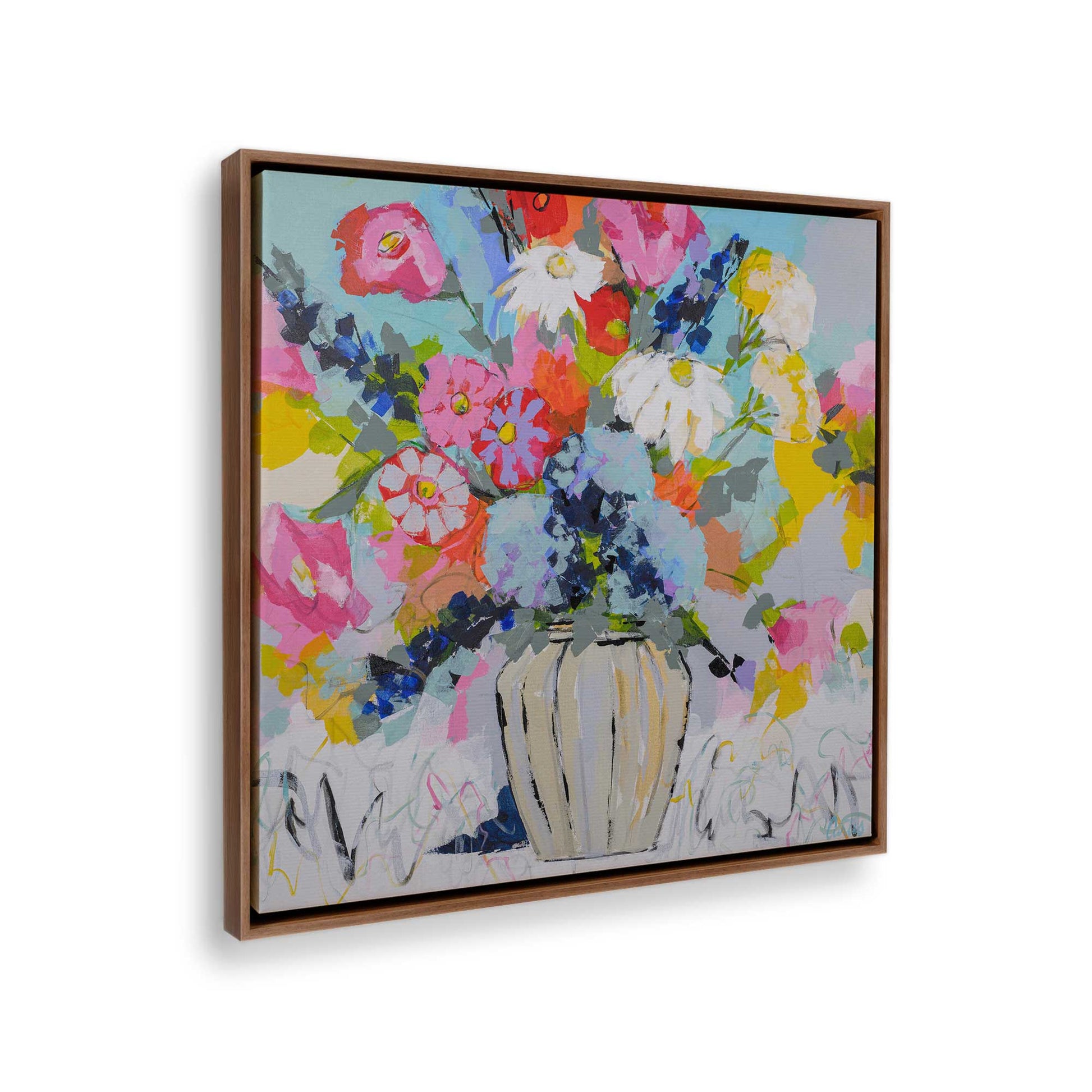 [Color:Walnut], Picture of the corner of the art